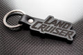 Leather Keychain for Toyota Land Cruiser