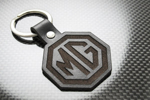 Leather Keychain for MG Morris Garages