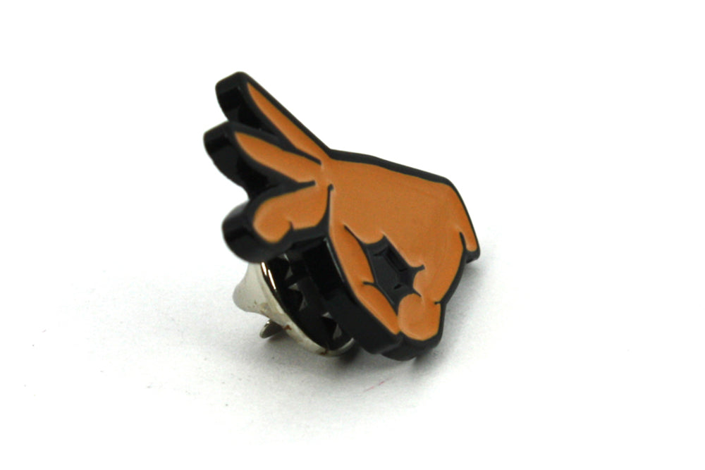 Circle Game Sign Enamel Pin