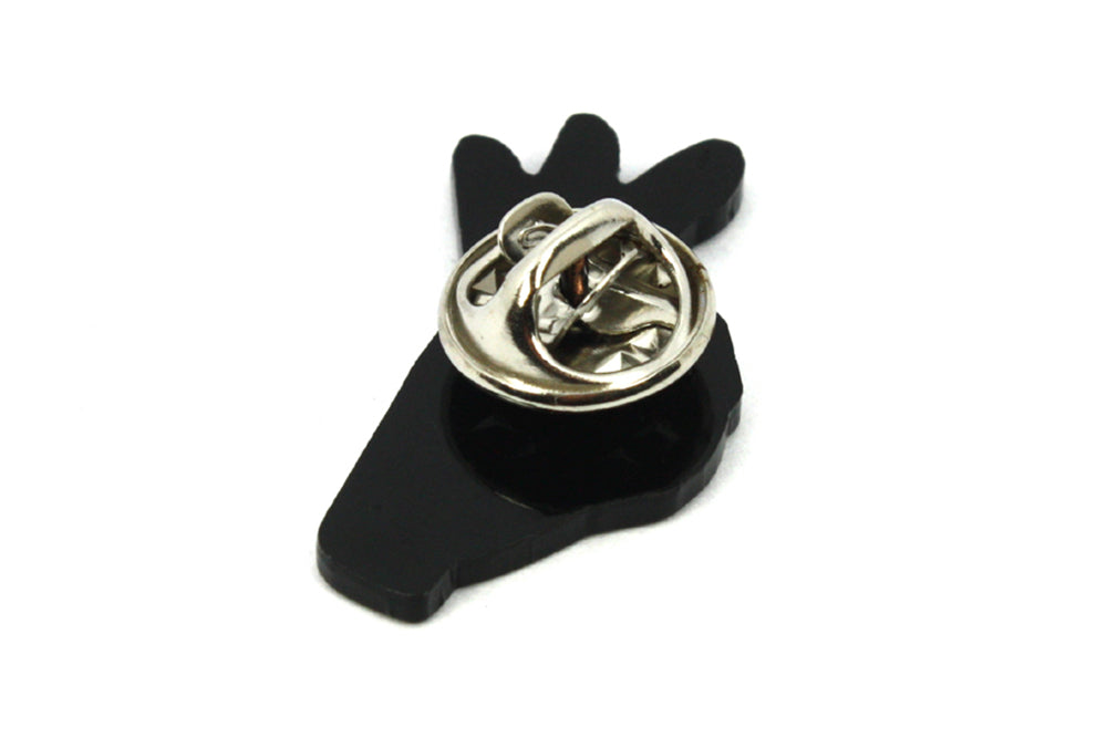 Circle Game Sign Enamel Pin