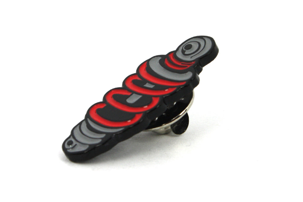 Static Damper Enamel Pin