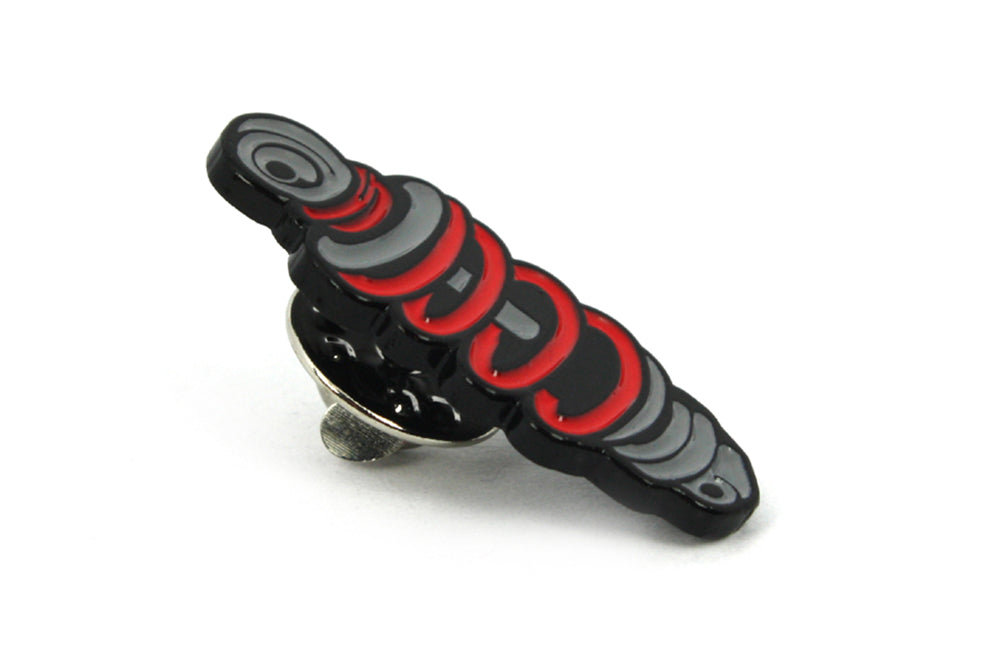 Static Damper Enamel Pin