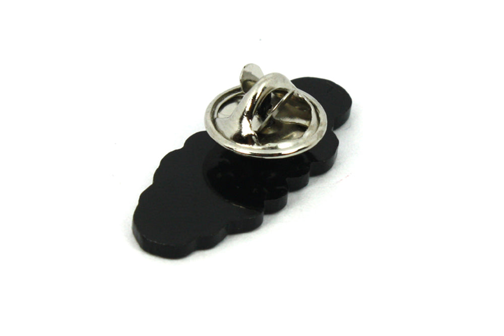 Static Damper Enamel Pin