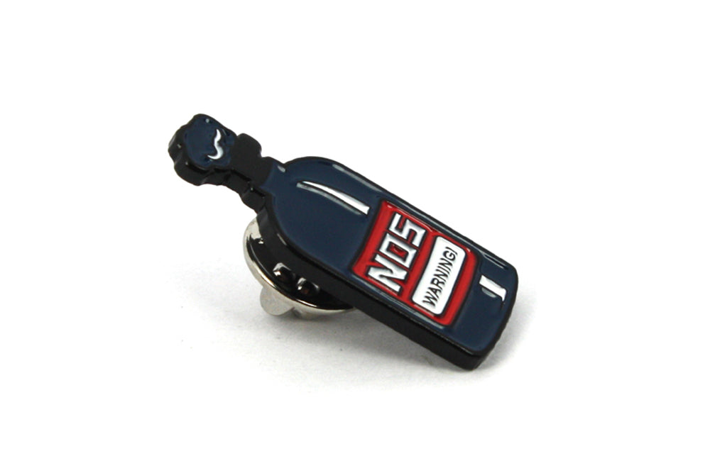 NOS Bottle Enamel Pin
