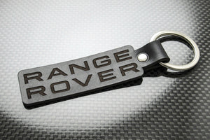 Leather Keychain for Range Rover