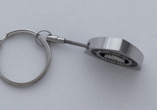 Spinning Rotor Rotary Keychain