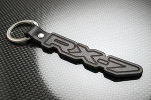 Leather Keychain for Mazda RX-7