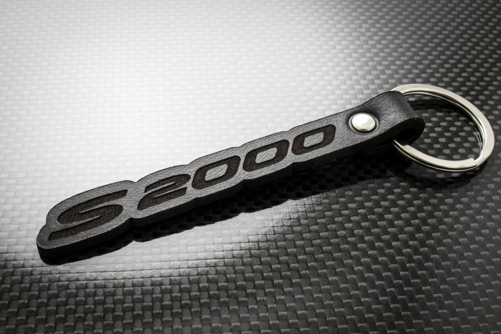 Leather Keychain for Honda S2000