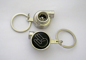 Spinning Turbo Keychain - Shocker Logo