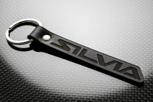 Leather Keychain for Nissan Silvia