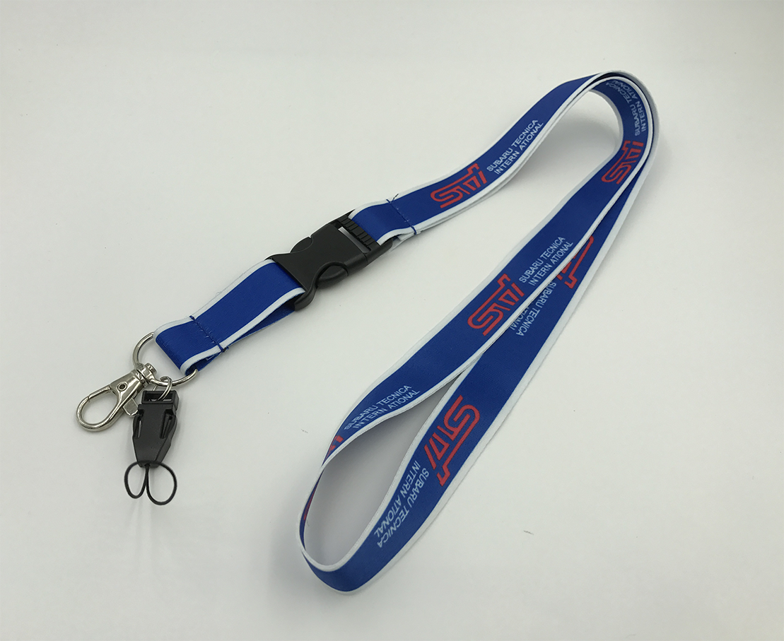 Subaru WRX/STI/BRZ Quick Release Lanyard Neck Strap - Blue