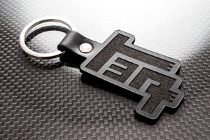 Leather Keychain for Toyota TEQ (Die Cut)