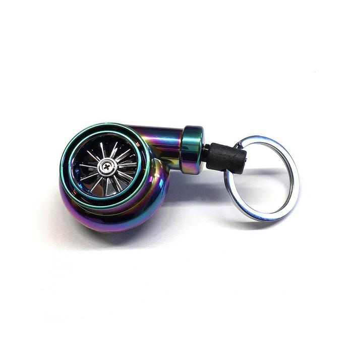 Boostnatics Retractable Turbo Key Reel - Neochrome