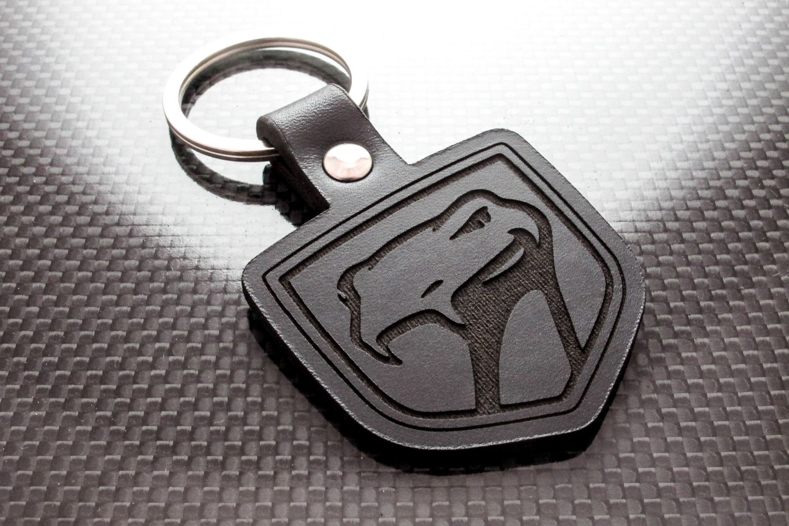 Leather Keychain for Dodge Viper (Gen 1 & 2)