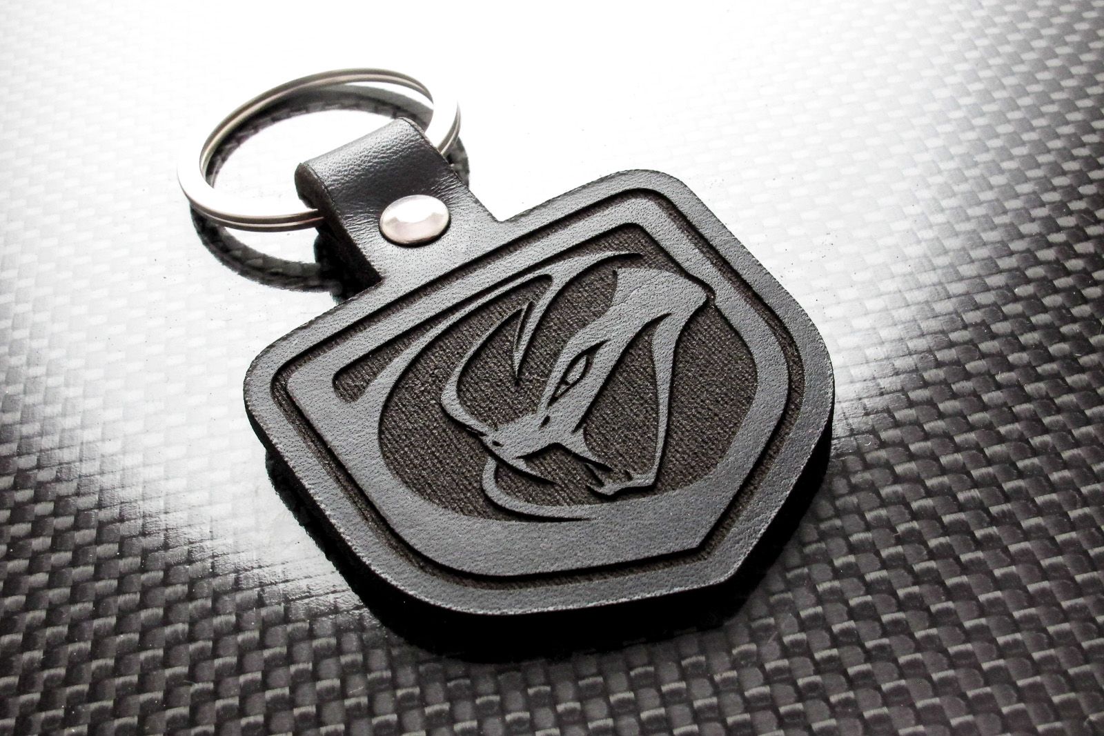 Leather Keychain for Dodge Viper (Gen 5)